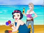 Jugar gratis a Las Princesas Limpian la Playa