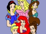 Colorear princesas