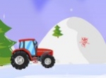 Jugar gratis a Christmas Tractor Race